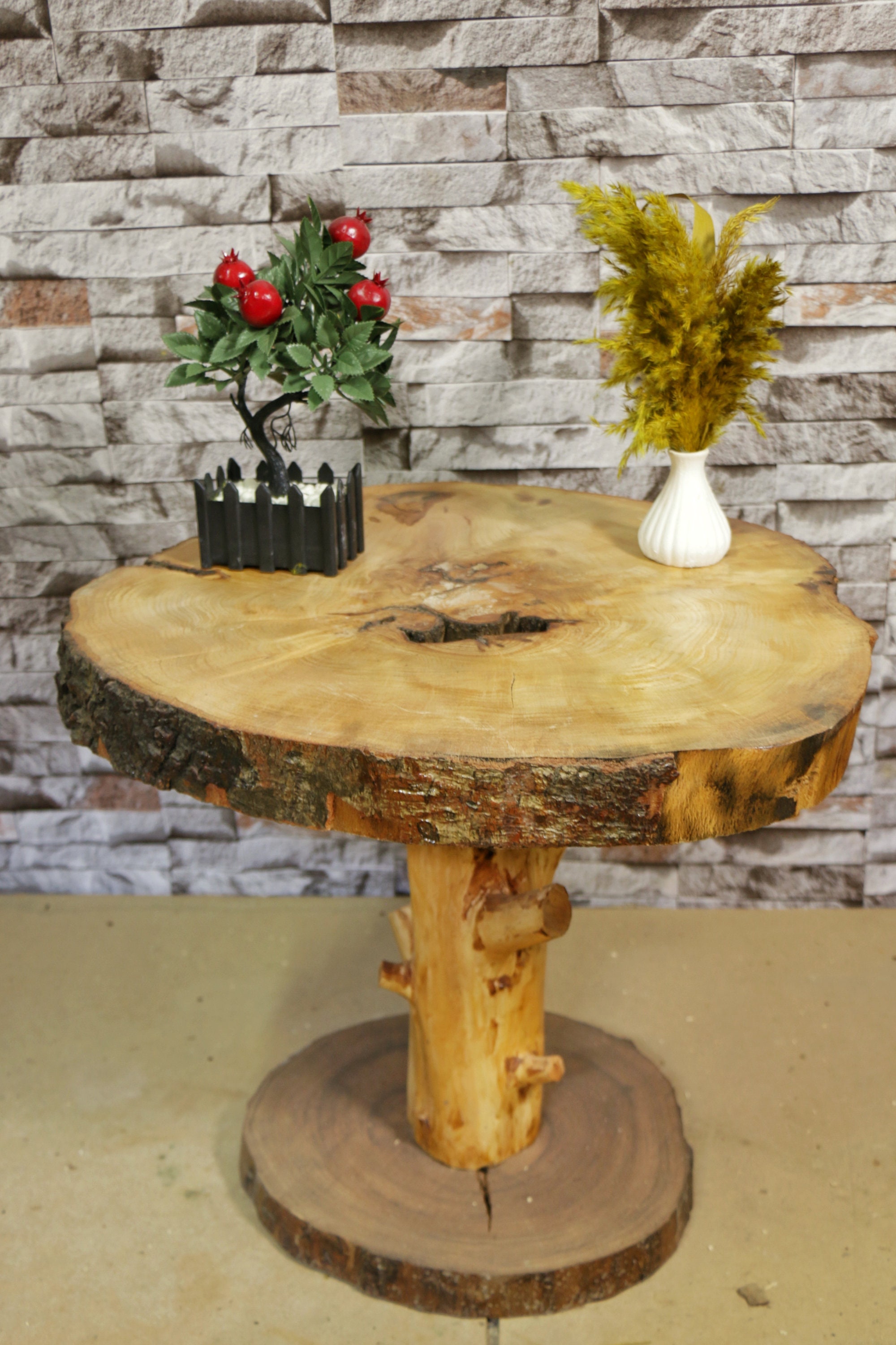 table Basse Live Edge,