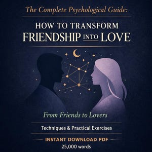 From Friends to Lovers Guide | Relationship Psychology PDF | Transform Friendship into Romance | Emotional Health | Dating Manual Self Help