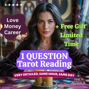 Same Day Tarot Reading | 1 Question Love Money Career | Accurate Detailed Reading | Fast Reading | Psychic Medium Advice  + Free Gift