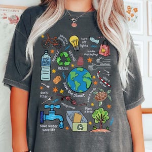 Everyday Is Earth Day shirt, Love Ecology Respect your mother planet activist climate Nature Lovers Climate Change Protest Environment Tee