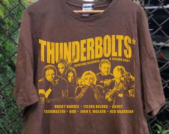 ヴィンテージ マーベル サンダーボルト ポートレート Tシャツ 