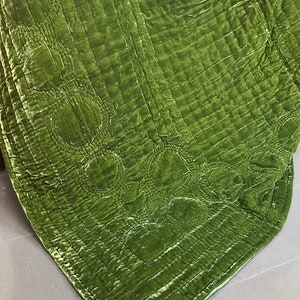 Silk Velvet Quilt -100% Pure Mulberry Silk - Silk Blanket  - Custom Order - Color Variety