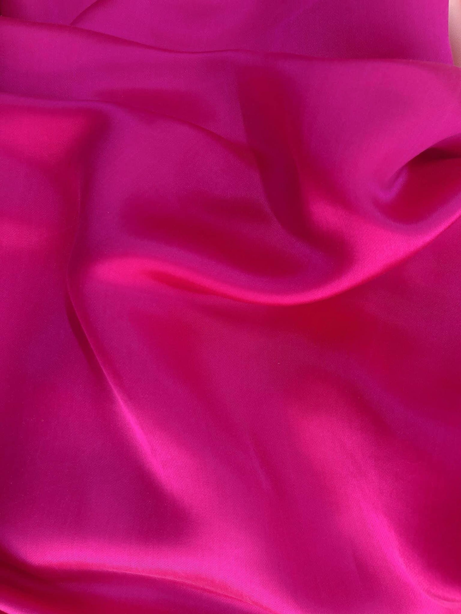 MULBERRY SILK SATIN Fabric by the Yard Natural Silk Soft Etsy
