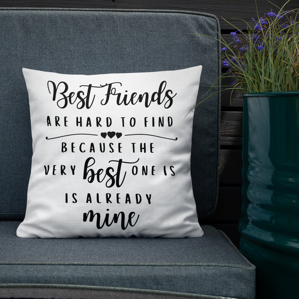 Best Friends Premium Pillow Etsy
