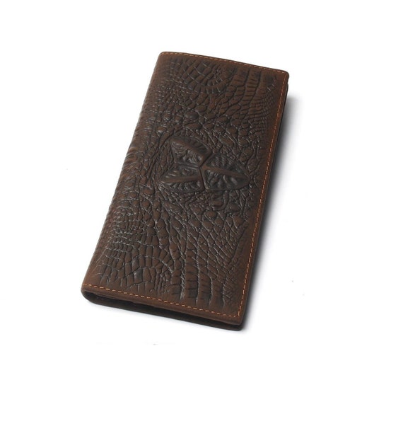 Alligator Leather iPad Mini Case with Dragon