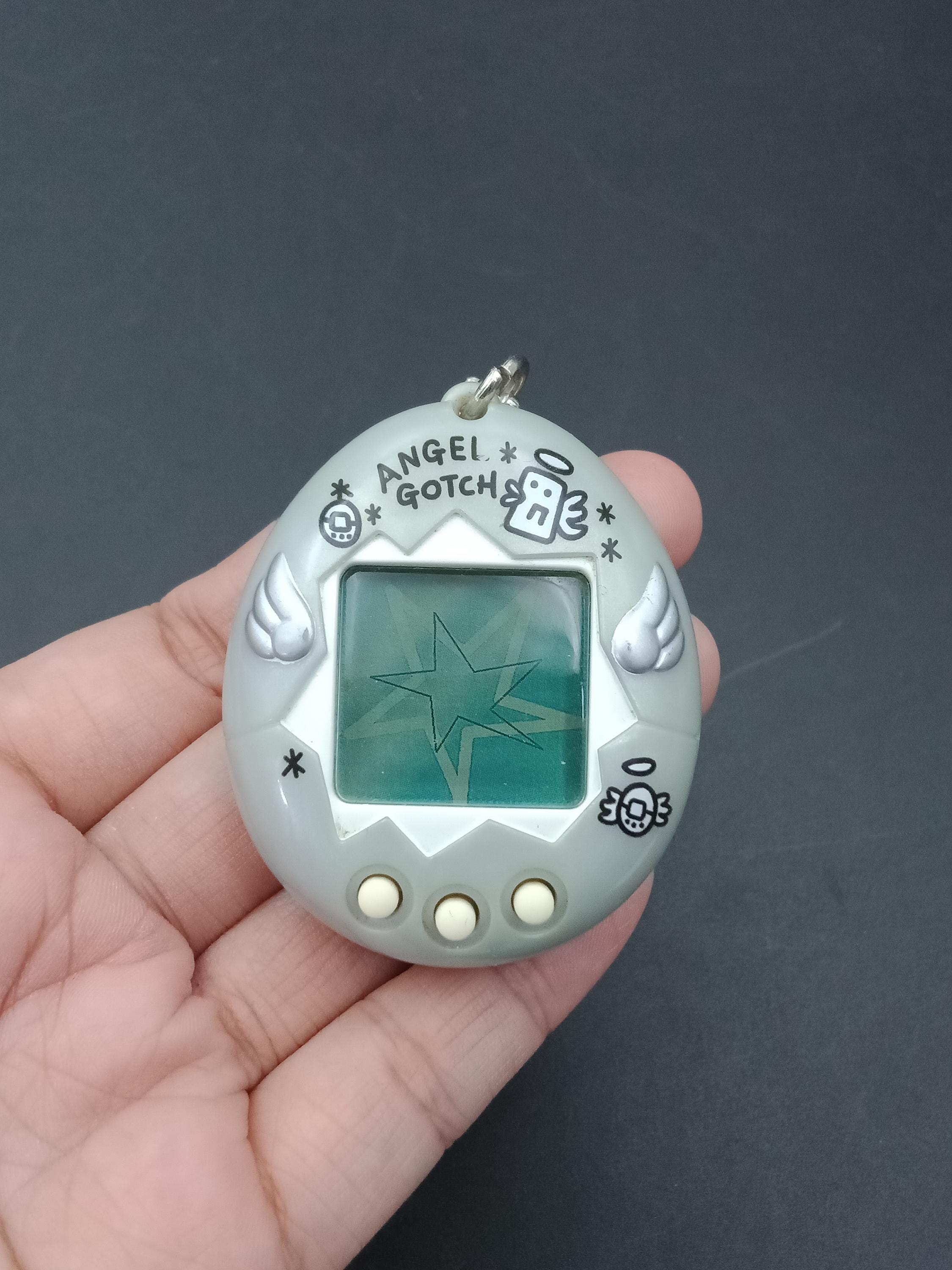 SKU B825P9756 | Bandai Tamagotchi Angel Gotch Japanese Silver