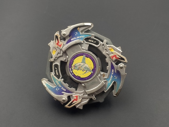 SKU BB02 F434 | Beyblade Takara , Wolborg 2 Gray - Etsy