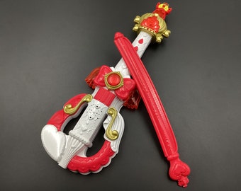 Go Princess Scarlet Violin  Precure Pretty Cute | Authentic , Bandai | Used , All Fuction work fine | VTTO00404