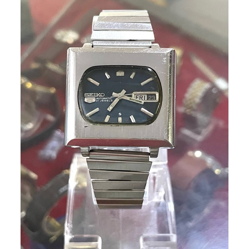 Rare Vintage Seiko 5 Automatic 6119 5400 TV Genuine Etsy UK