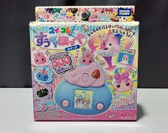 691879001 | Tamagotchi Hoppe-chan Sweet Collection Blue Strawberry Virtual Pet Takara Tomy