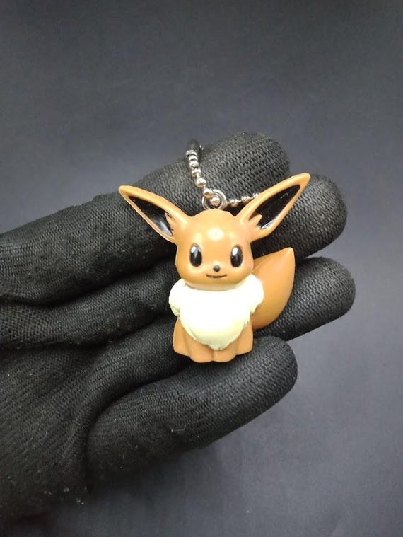 SKU B717P7574 | Eevee Pokemon Keychain Strap Mini Figure Japanese
