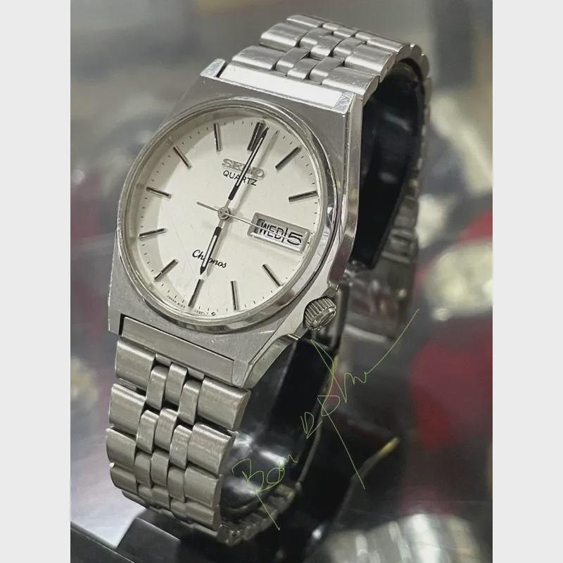 時計 SEIKO CHRONOS 8123-7130 SUWA QUARTZ SEIKO WATCH CHRONOS 8123-7130 QUARTZ DAY DATE KANJI | eBay
