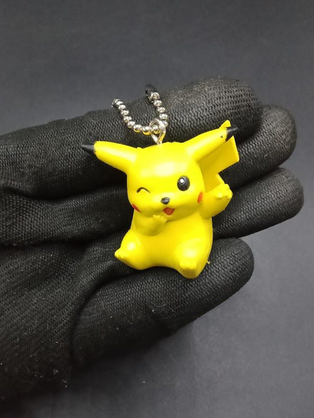 SKU B717P7580 | Pikachu Pokémon Plush Keyring - Etsy