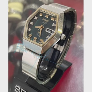 Super rare vintage Seiko King Seiko Vanac with automatic winding