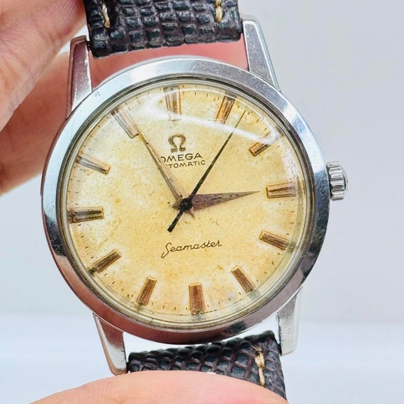 Reloj Omega Seamaster vintage de los anos 60. Genuino. Etsy Espana