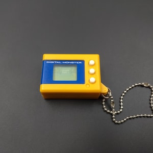 SKU DD F16 | Digimon / Digivice Digital monster Mini, Amarelo, genuíno/ Japão