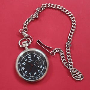 Vintage Pocket Watch BRONICA Japan