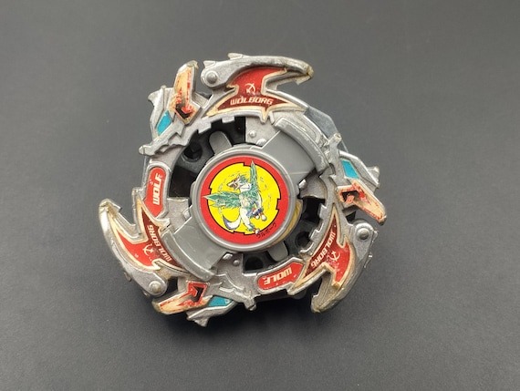 SKU BB02 F165 Beyblade Takara Gray Wolborg Wolf Bad Condition