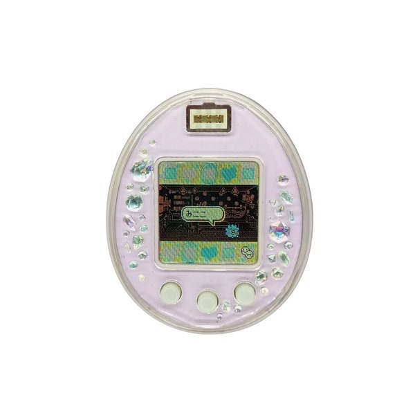 Tamagotchi Ps Japan , Purple | Authentic , Bandai | Used , Its shell is dirty  | SKU VTVP010110