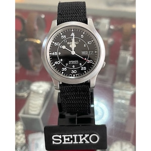 Field Watch of Seiko Automatic With Black Dial (snk809) PP2