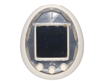 Tamagotchi ID weiß, Japanversion | Bandai ,Authentisch |Gebraucht, Gelbliche Anzeige|  Art.-Nr. VTVP01144