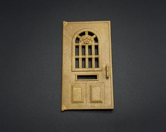 SKU B226P2792 / Puerta de madera marrón de Sylvanian Families