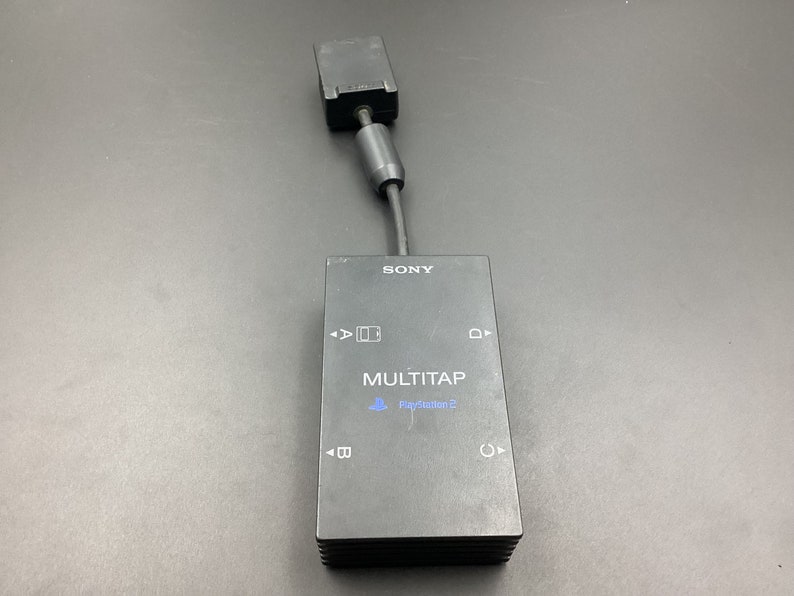 Playstation 2 PS2 Fat Multitap Adapter Sony Videogame Accessory Fat ...