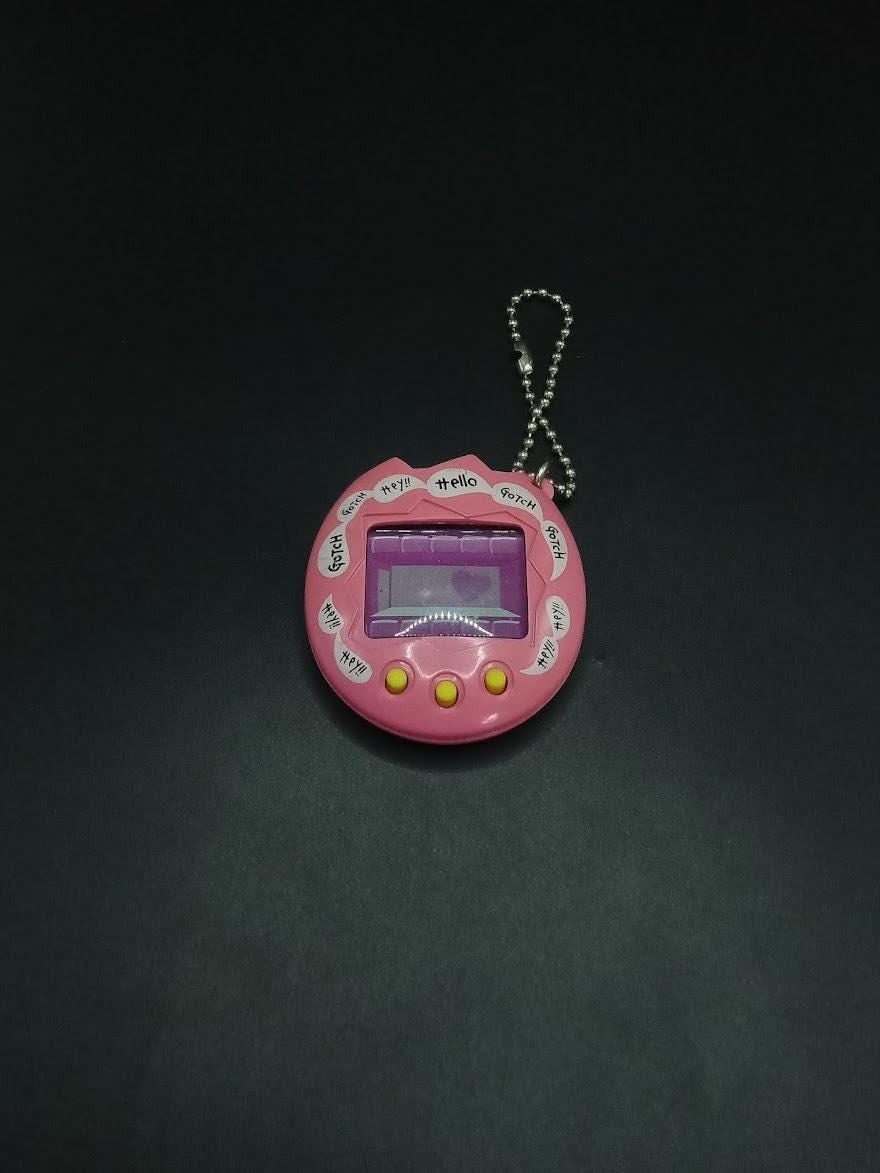 SKU | Tamagotchi Original Osutchi Mesutchi Pink Bandai Japan - Etsy