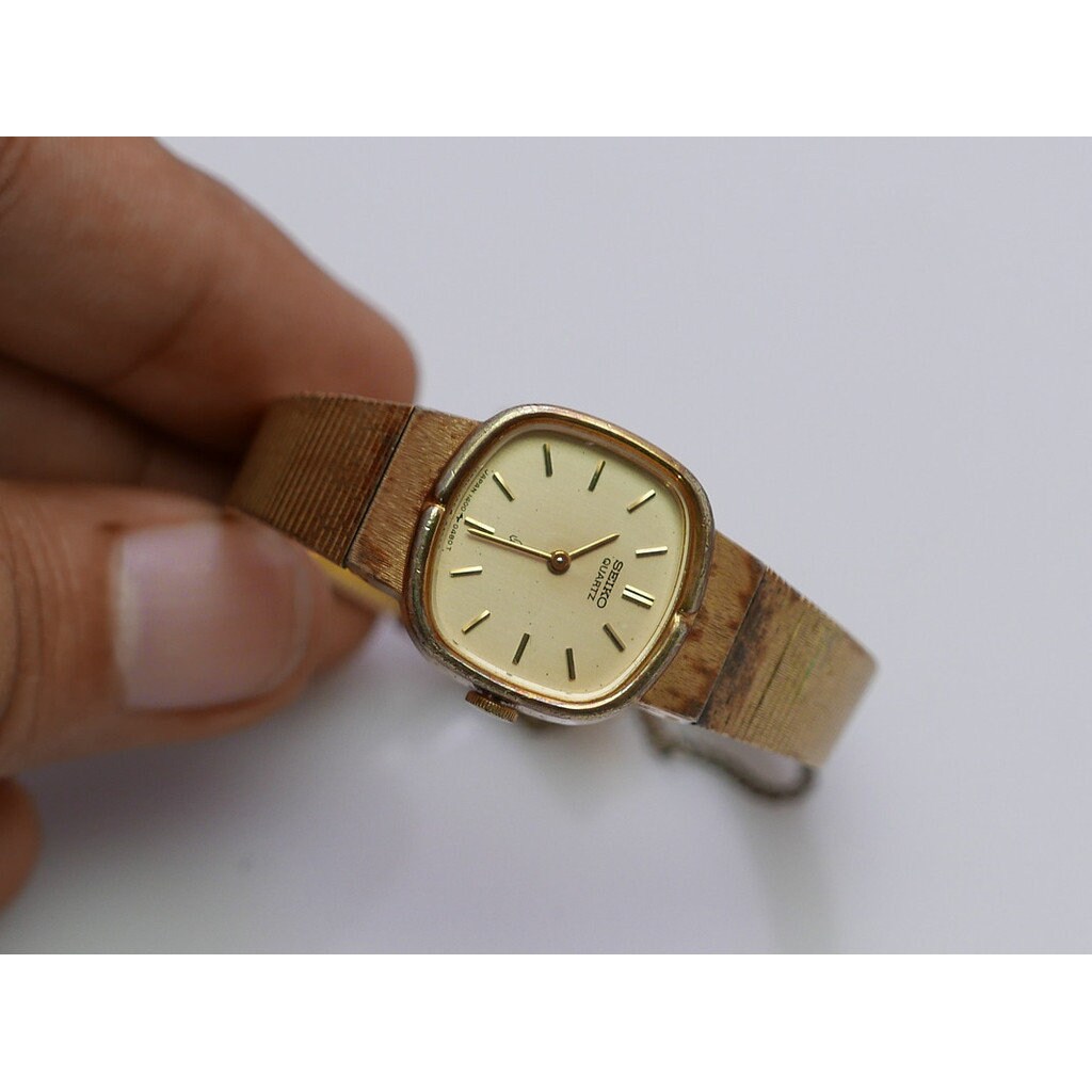 Reloj seiko bañado en oro hotsell