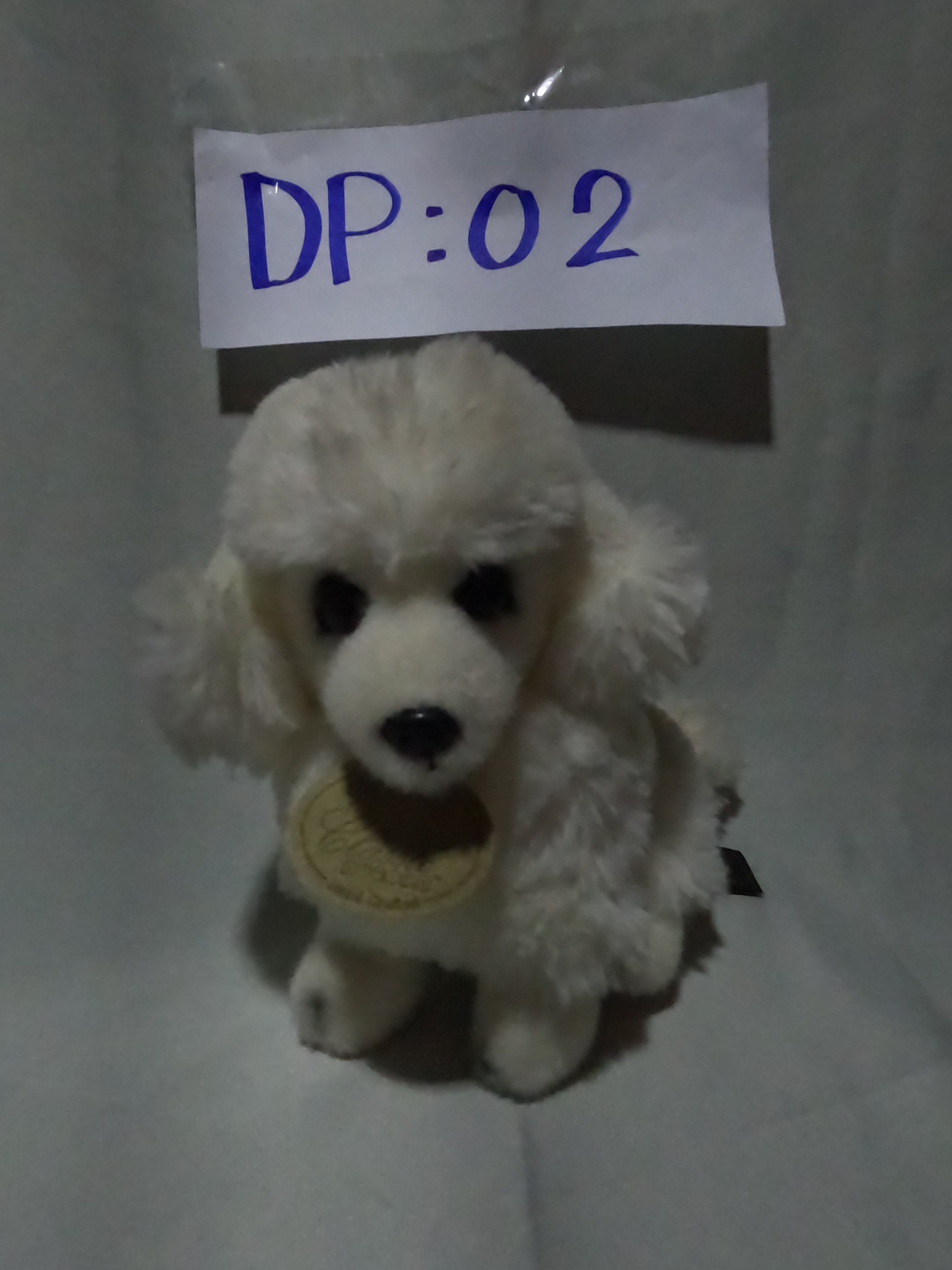 SKU DP02 | ホワイトプードルのぬいぐるみ | 10インチ - Etsy 日本