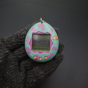 SKU B780P8742 | Bandai Tamagotchi Blue Pink Numbers Japan Working