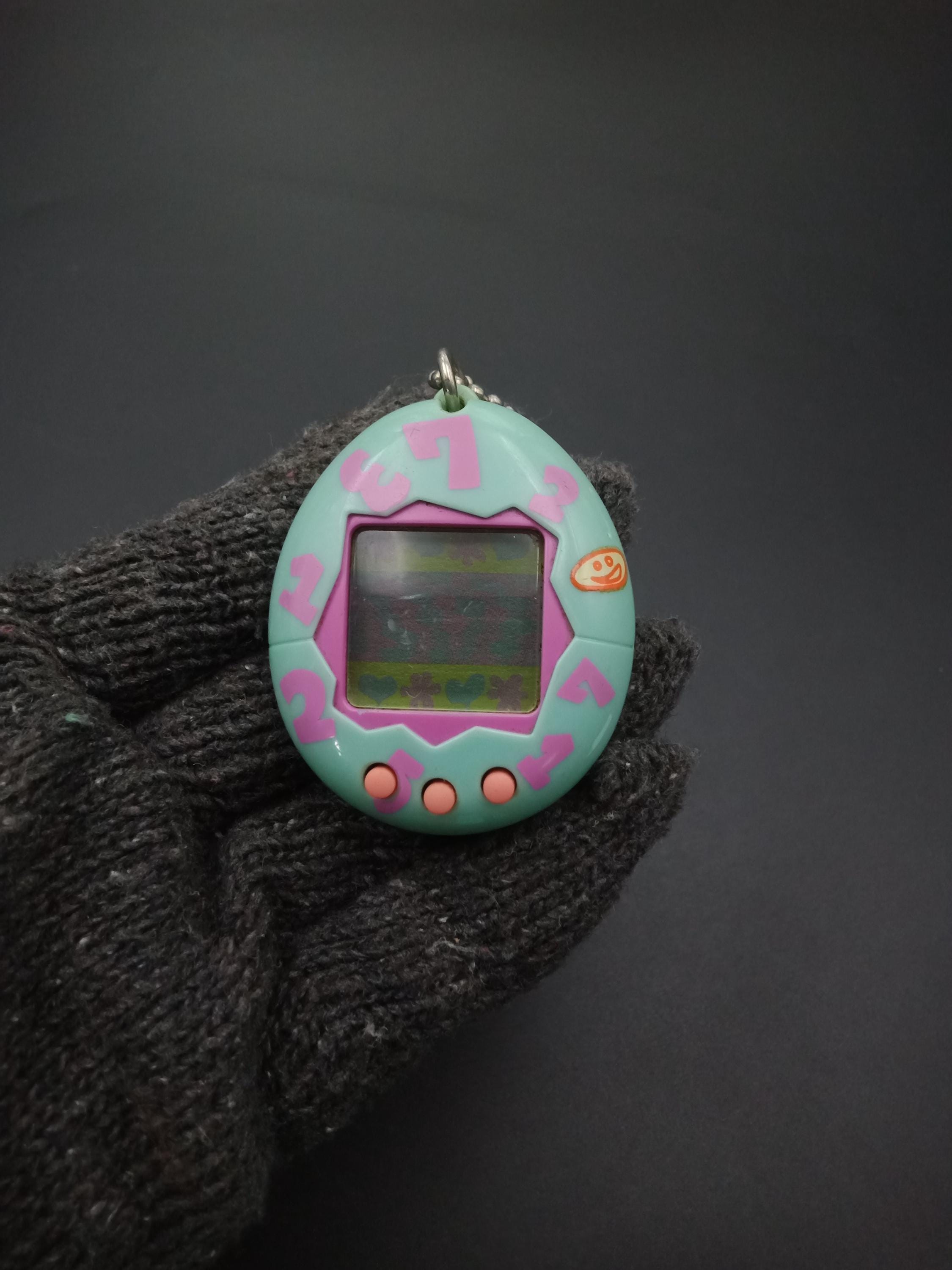 SKU B780P8742 | Bandai Tamagotchi Blue Pink Numbers Japan Working