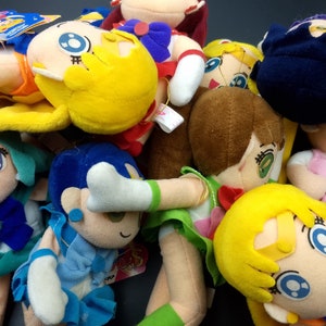 SKU SD |  Sailor Moon Lot banpresto Puppe Plüsch gefüllte authentische | Ca. 17 cm