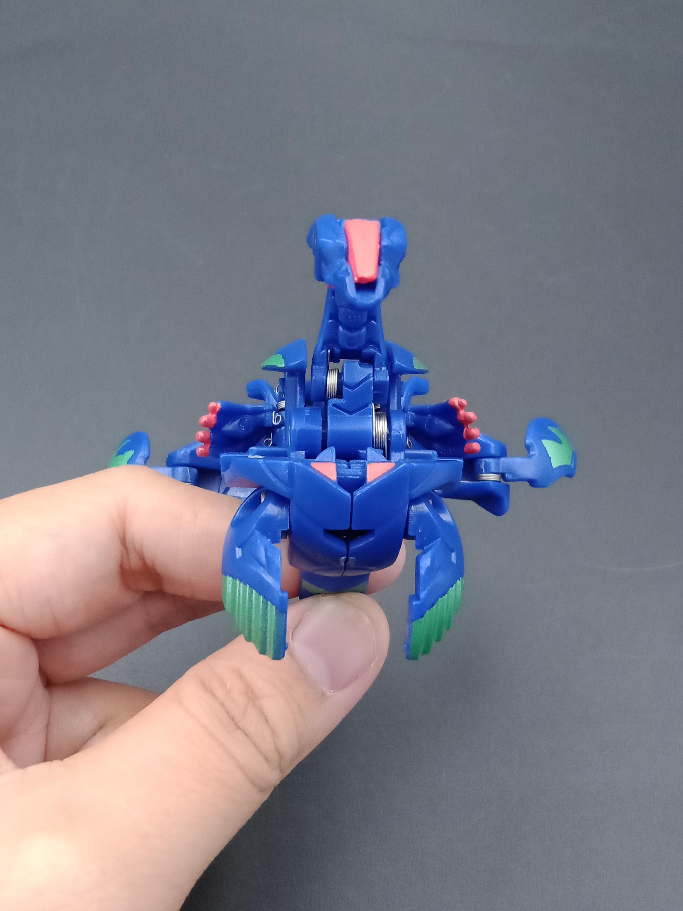 SKU B810P9253 | Bakugan Viper Helios Blue Aquos Sega Toys Japan - Etsy