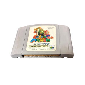 Super Mario 64 Shindou Rumble Pak Version Nintendo 64 N64 Japan Tansanit Modul Authentisch Getestet