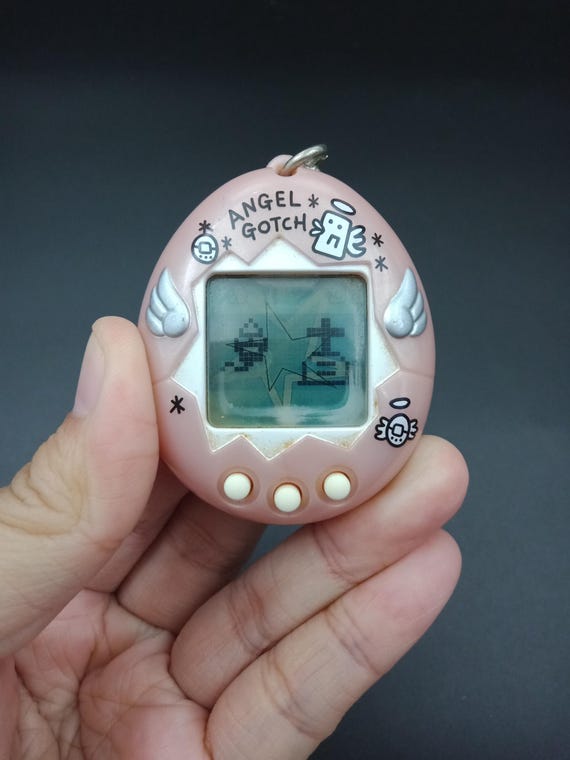 SKU | Bandai Tamagotchi Angel Gotch Pink Japanese Toy - Etsy