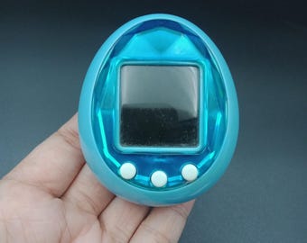 たまごっち ID L 日本版、レアな紫色のシェル、中古、ヴィンテージ