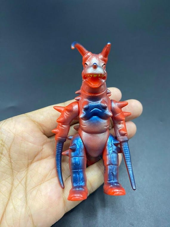 B627P6249 | ブルマァク魂 HGシリーズ バンダイ グドン ソフビ怪獣ミニ