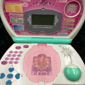 Futari wa Pretty Cure Touch Commmune Spielzeugkarte grün pink Anime Kawaii Charakter / C22