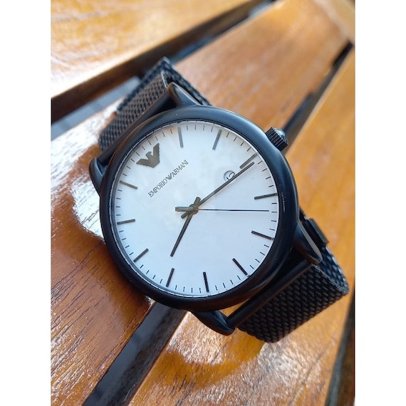 Emporio Armani Vintage Watch Genuine Etsy Canada