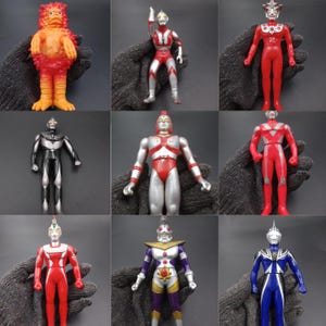 SKU | Bandai Ultraman Hero And Monster Kaiju Figure Authentic