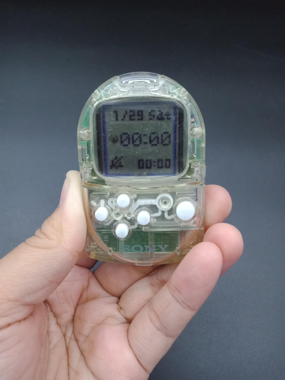 SKU YU322 | PS1 Pocket Station Clear Sony Playstation