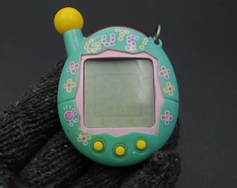 【激レア】Bandai Tamagotchi Connection V4.5 2004 Tamagotchi Connection V4.5 RARE Blue Ribbon, Swirls, Star