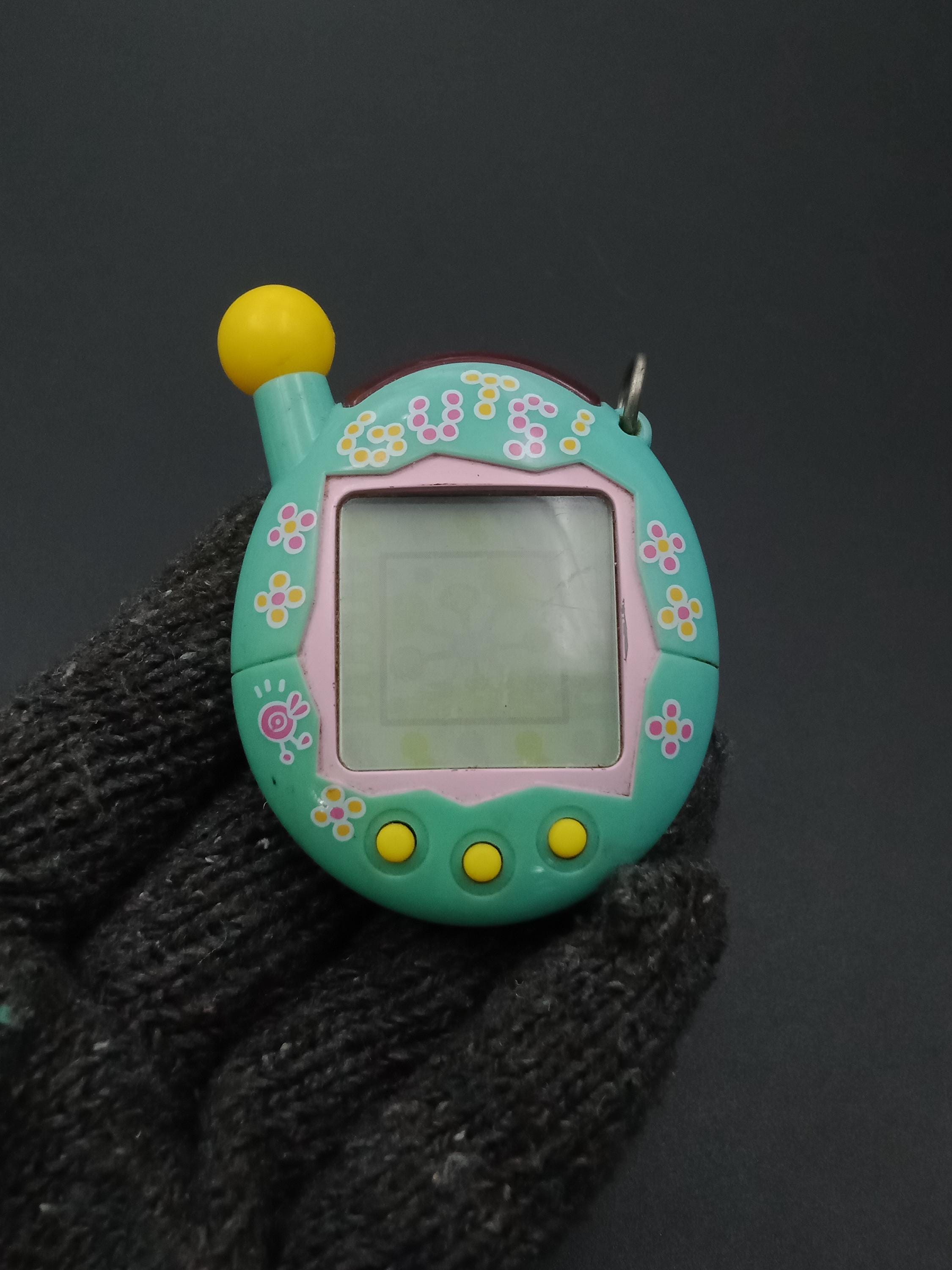 【激レア】Bandai Tamagotchi Connection V4.5 2004 Tamagotchi Connection V4.5 RARE Blue Ribbon, Swirls, Star