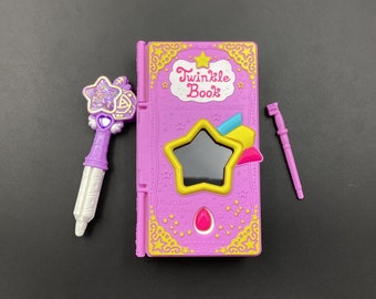 Precure Pretty Cute Glitter Force Twinkle Book Star | Authentic , Bandai | Used , All Fuction work fine | VTTO01383