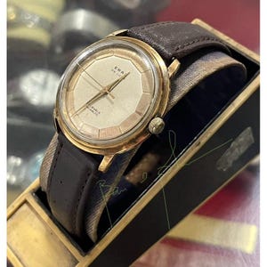 Rare vintage Erax De luxe with manual winding