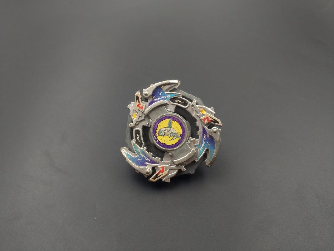 SKU BB02 F434 | Beyblade Takara , Wolborg 2 Gray - Etsy