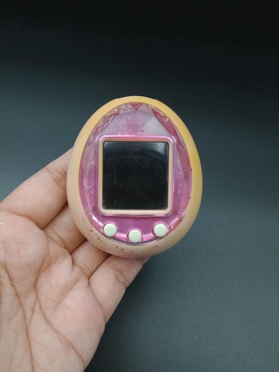 SKU YU65 | Tamagotchi ID Pink Bandai Japanese V Pet Toy - Etsy