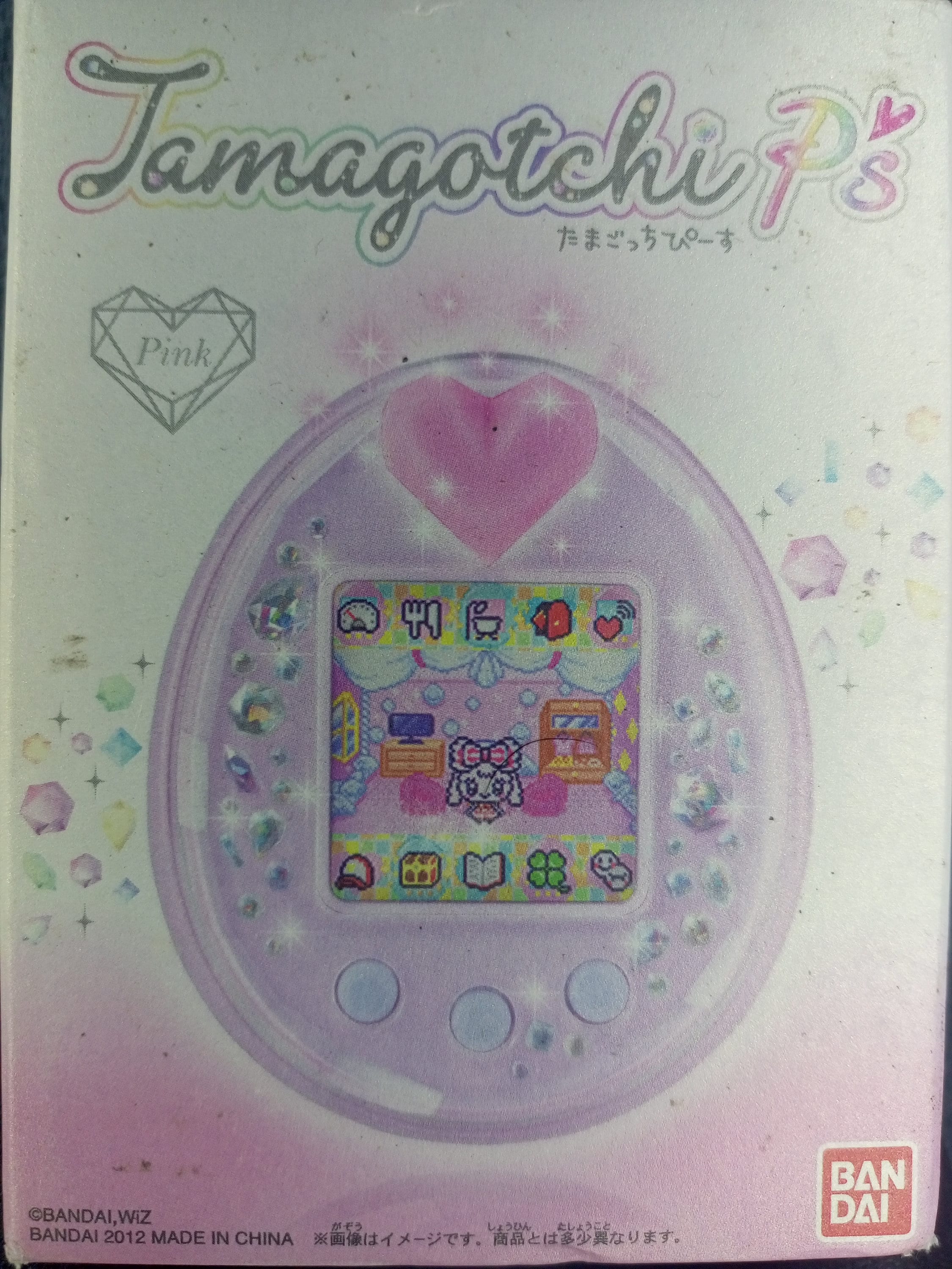 Tamagotchi Ps Japan Version , Pink Bandai Vintage Toy