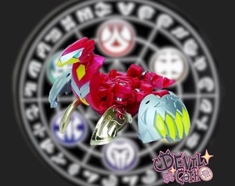 Bakugan Baku-Tech TRI FALCO Red Ver. (SPHERE)